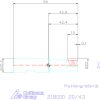Garant Váltólapkás menetmaró 20/43 mm