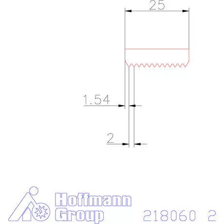 Garant Marólapka 60°-os belső menethez 2 mm