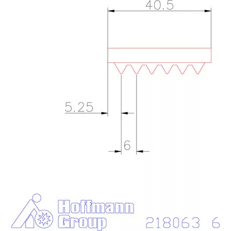 Garant Marólapka 60°-os belső menethez 6 mm