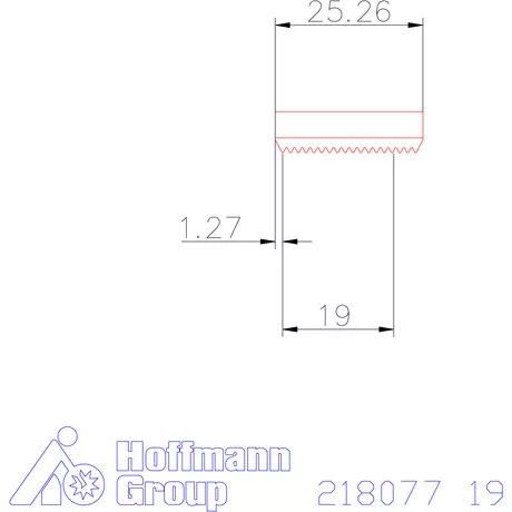 Garant Marólapka 55°-os belső- és külső menethez 19