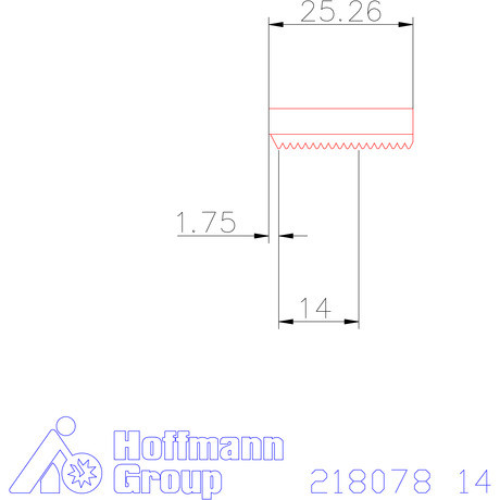 Garant Marólapka 55°-os belső- és külső menethez 14