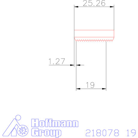 Garant Marólapka 55°-os belső- és külső menethez 19