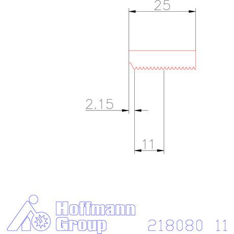 Garant Marólapka 55°-os belső- és külső menethez 11