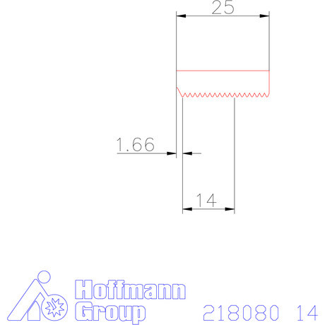 Garant Marólapka 55°-os belső- és külső menethez 14