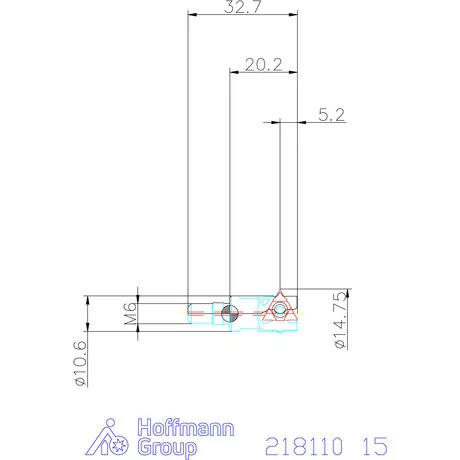 Garant Menetmaró fej 15 mm