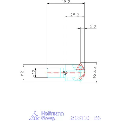 Garant Menetmaró fej 26 mm