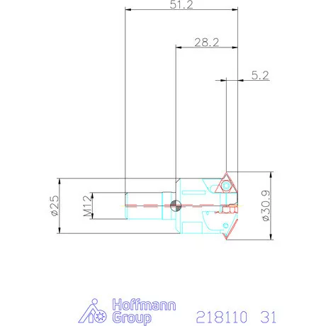 Garant Menetmaró fej 31 mm