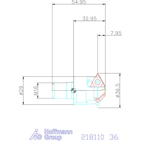 Garant Menetmaró fej 36 mm