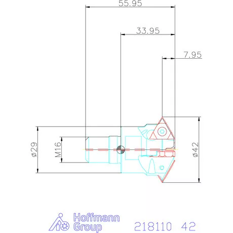 Garant Menetmaró fej 42 mm