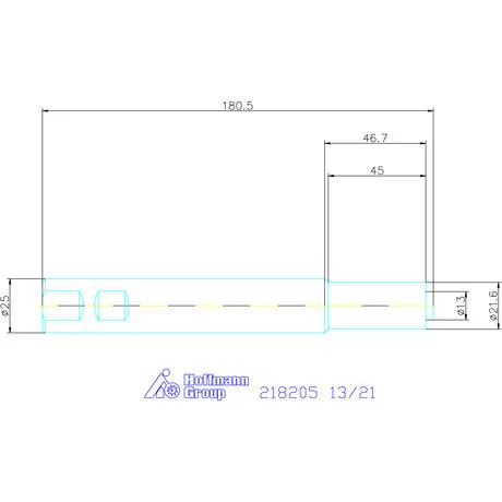 Mimatic Alaptartó Weldon szár 13/21