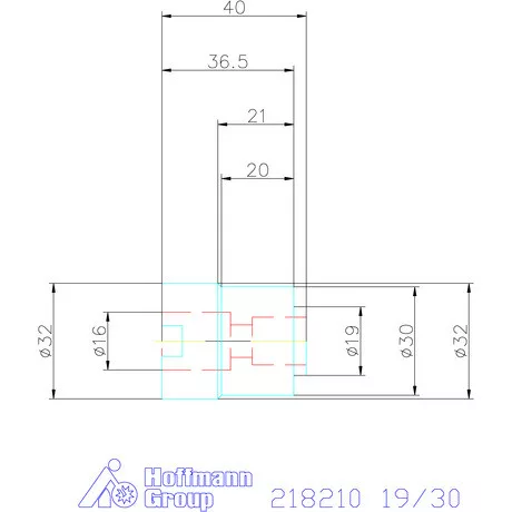 Mimatic PolySAW alaptartó furattal 19/30