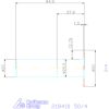Garant Tárcsamaró hengeres szárral Acél szélesség a<sub>p</sub> = 1,5 mm 50/4 mm
