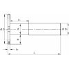 Garant Tárcsamaró hengeres szárral Acél szélesség a<sub>p</sub> = 2,2 mm 50/4 mm