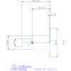 Garant Tárcsa- / daraboló maró menettel HSS szélesség a<sub>p</sub>= 1,5 mm 63/4 mm
