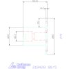 Garant Tárcsamaró felfogó aggyal HSS szélesség a<sub>p</sub> = 3,1 mm 80/5 mm