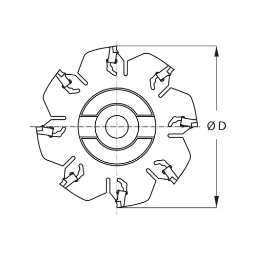 Garant Lap HSS szélesség a<sub>p</sub> = 2,2 mm 80/5 mm
