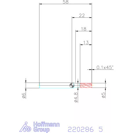 Haimer Haimer MILL VHM maró 5 mm