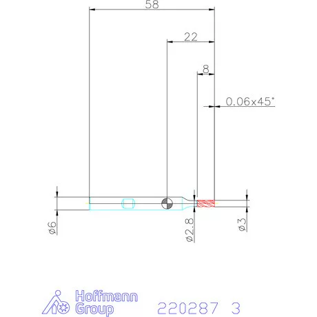 Haimer Haimer MILL VHM maró 3 mm