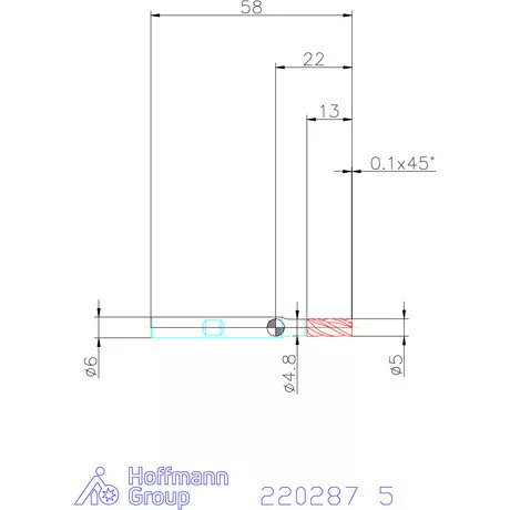 Haimer Haimer MILL VHM maró 5 mm