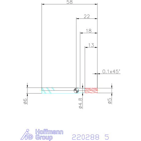 Haimer Haimer MILL VHM maró SAFE-LOCK 5 mm