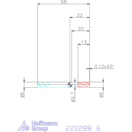 Haimer Haimer MILL VHM maró SAFE-LOCK 6 mm