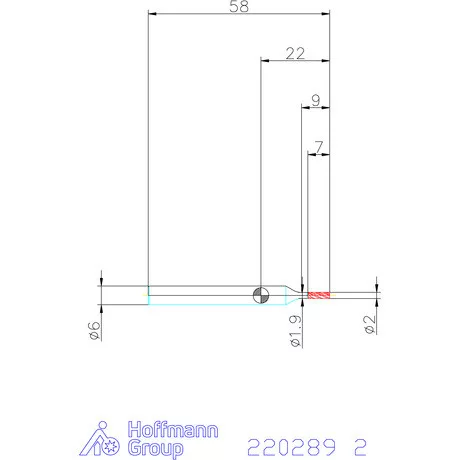 Haimer Haimer MILL VHM maró 2 mm