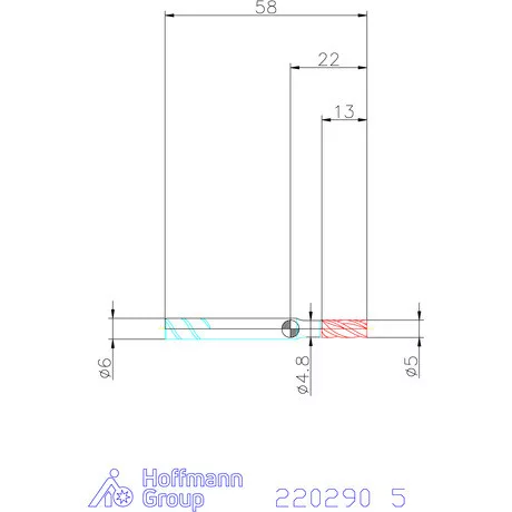 Haimer Haimer MILL VHM maró SAFE-LOCK 5 mm