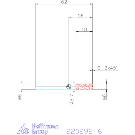 Haimer Haimer MILL VHM maró 6 mm