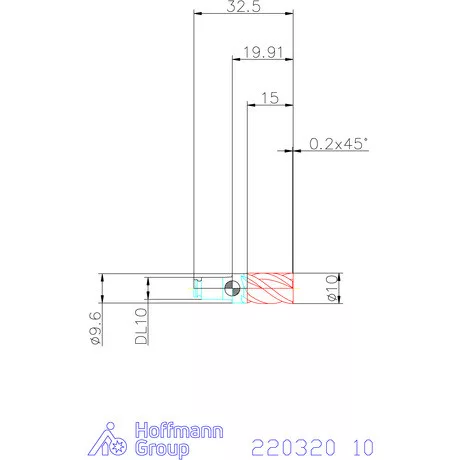 Haimer DUO-LOCK Haimer MILL Power Series HPC 10 mm