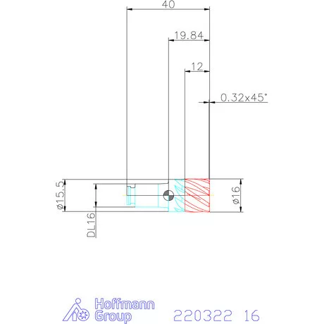 Haimer DUO-LOCK Haimer MILL HPC 16 mm