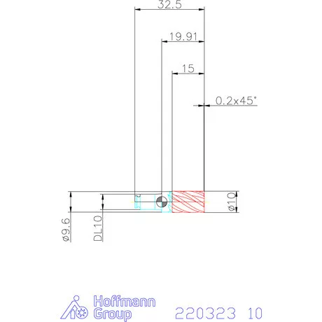 Haimer DUO-LOCK Haimer MILL HPC 10 mm
