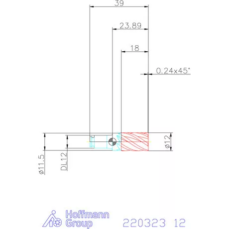 Haimer DUO-LOCK Haimer MILL HPC 12 mm