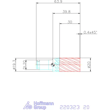 Haimer DUO-LOCK Haimer MILL HPC 20 mm
