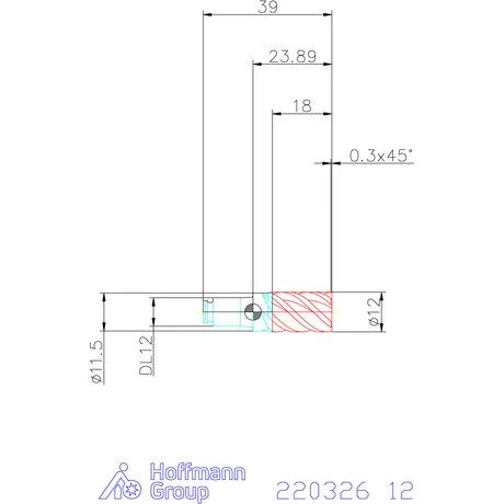 Haimer DUO-LOCK Haimer MILL Power Series HPC 12 mm