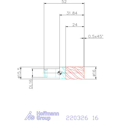 Haimer DUO-LOCK Haimer MILL Power Series HPC 16 mm