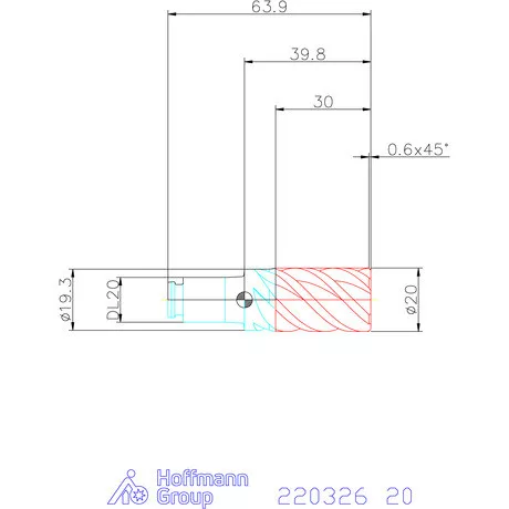 Haimer DUO-LOCK Haimer MILL Power Series HPC 20 mm