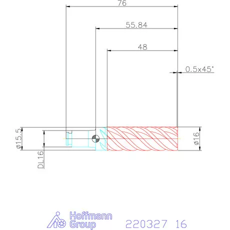 Haimer DUO-LOCK Haimer MILL Power Series HPC 16 mm