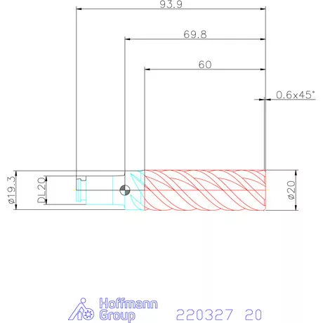 Haimer DUO-LOCK Haimer MILL Power Series HPC 20 mm