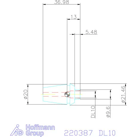 Haimer DUO-LOCK ER-szorítópatron DL10