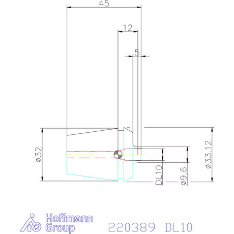 Haimer DUO-LOCK ER-szorítópatron DL10