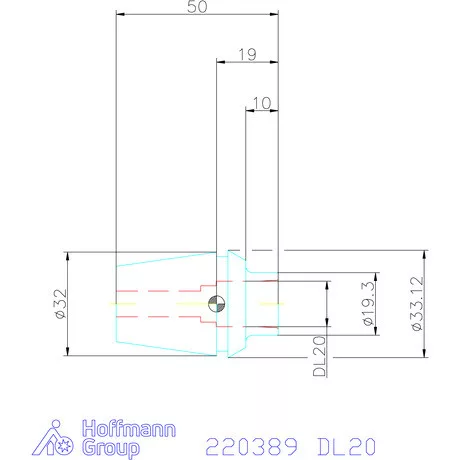 Haimer DUO-LOCK ER-szorítópatron DL20