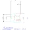 Kennametal Sarokmaró 90° 5720VZ16 42/3 mm