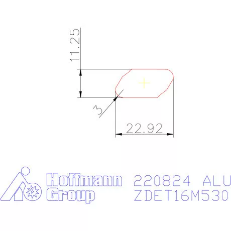 ZDET 16M530 FR-721  ALU