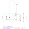 Kennametal Nagy előtolású maró 7792VX 40/3 mm
