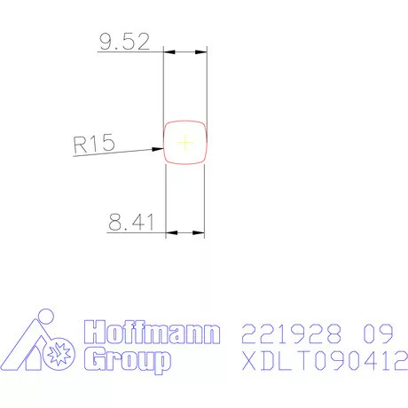 Kennametal X.LT...ER-D411 09 mm