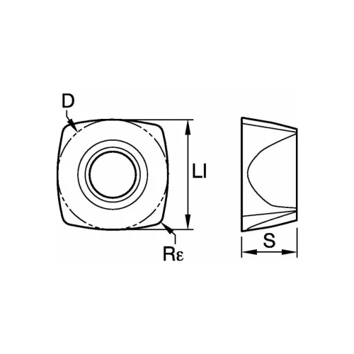 Kennametal X.LT...ER-D411 12 mm