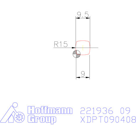 Kennametal XDPT..ER-D41 09 mm