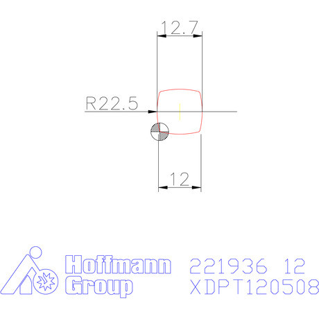 Kennametal XDPT..ER-D41 12 mm