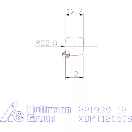 Kennametal XDPT..ER-D41 12 mm