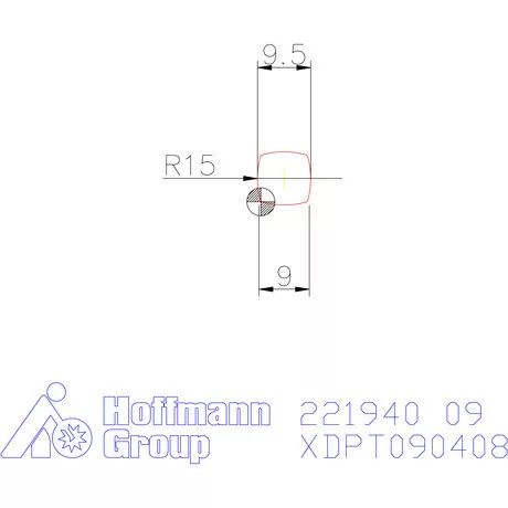Kennametal XDPT..ER-D41 09 mm